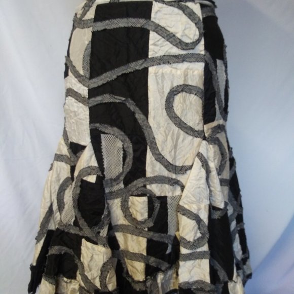 Victoria Estepa 2 piece Patchwork Outfit Top/Skirt - Picture 7 of 8